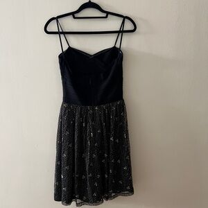 Elegant Black Lace Dress